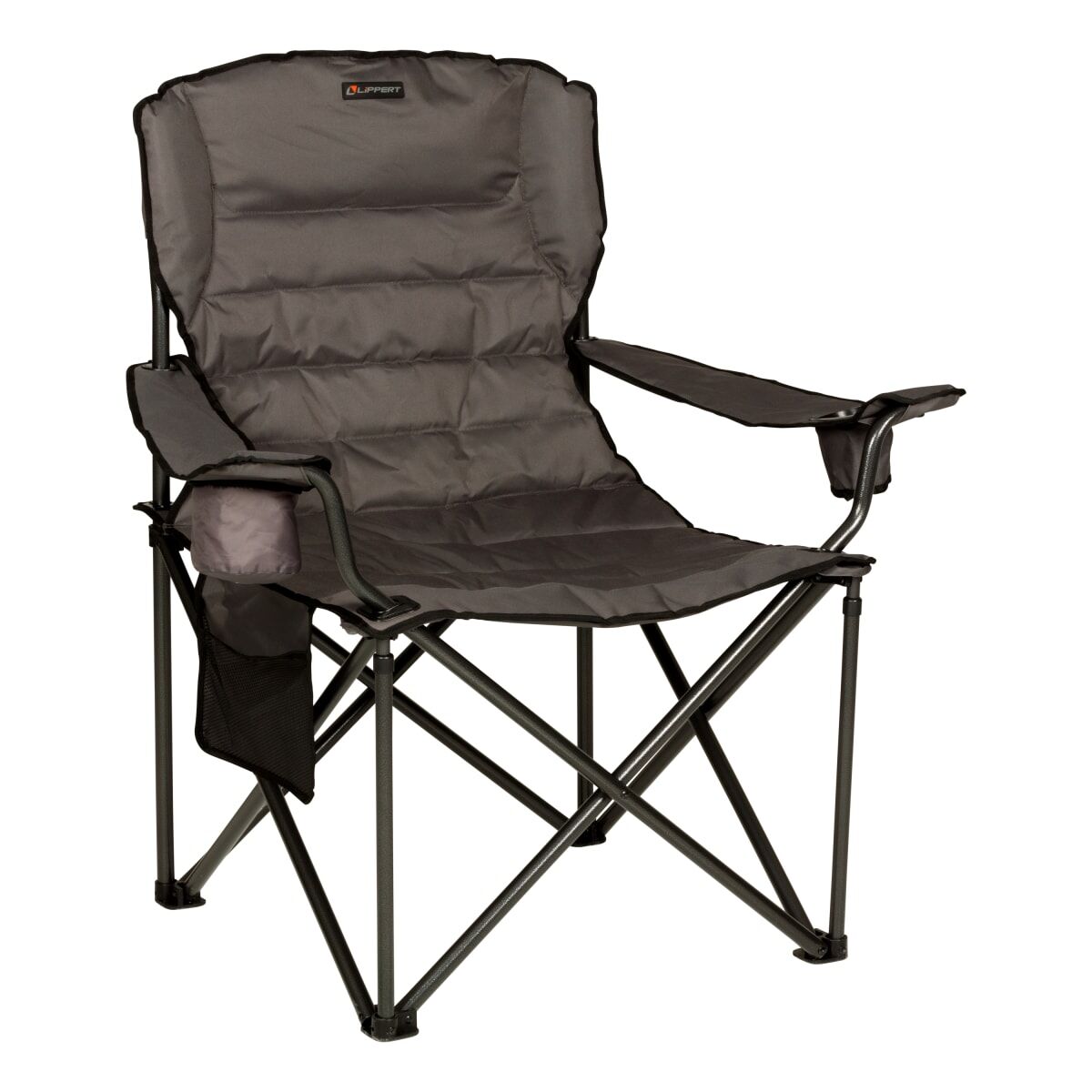 Lippert Camping Chair, 38-1/2 in Length x 26 in Height x 42 in Depth, 500 lb Weight Capacity - 2022114828