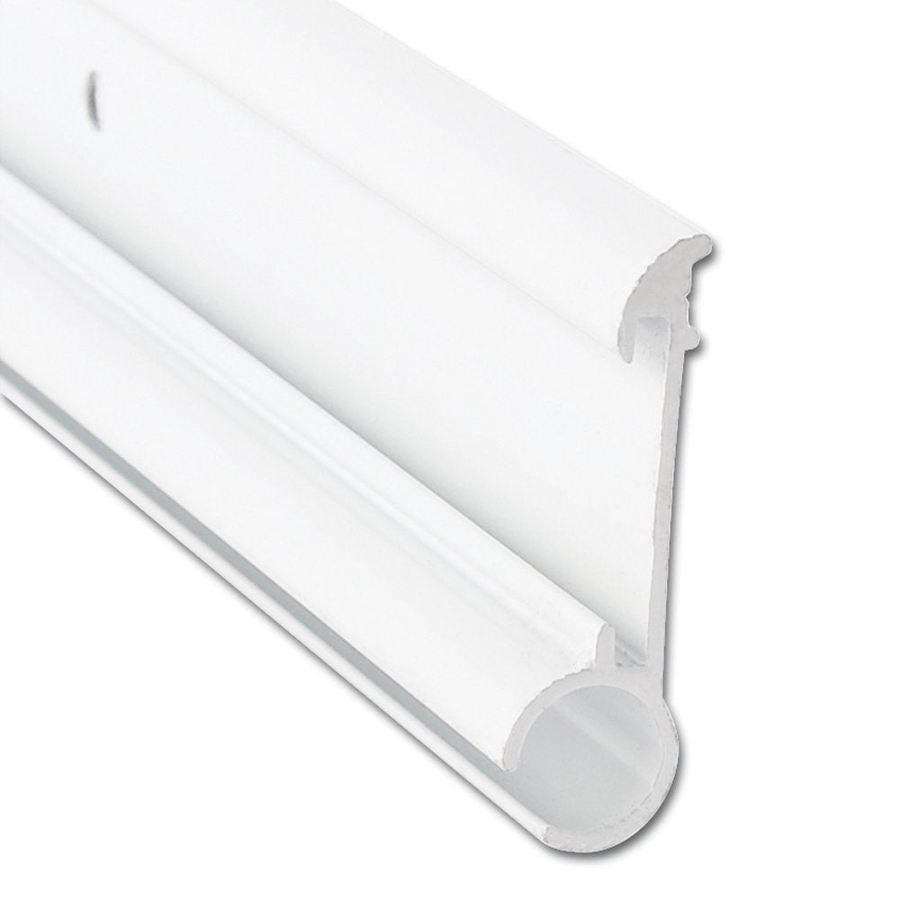 AP Products Awning Rail, 16 ft Length, Polar White - 021-51001-16