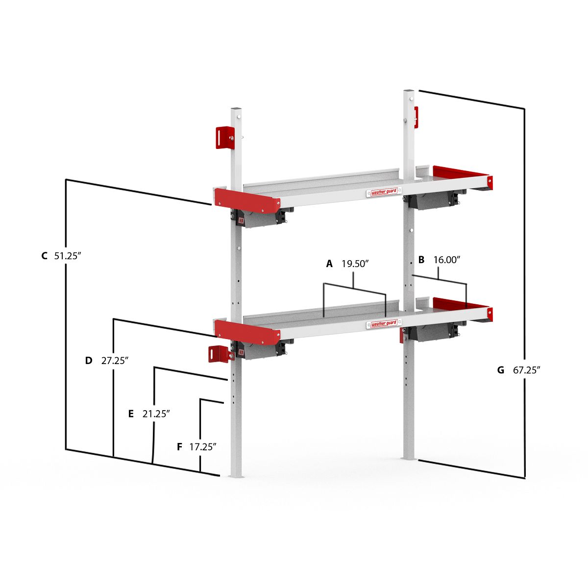Weather Guard Van Shelving & Drawer Systems 9548-3-01 product image 6