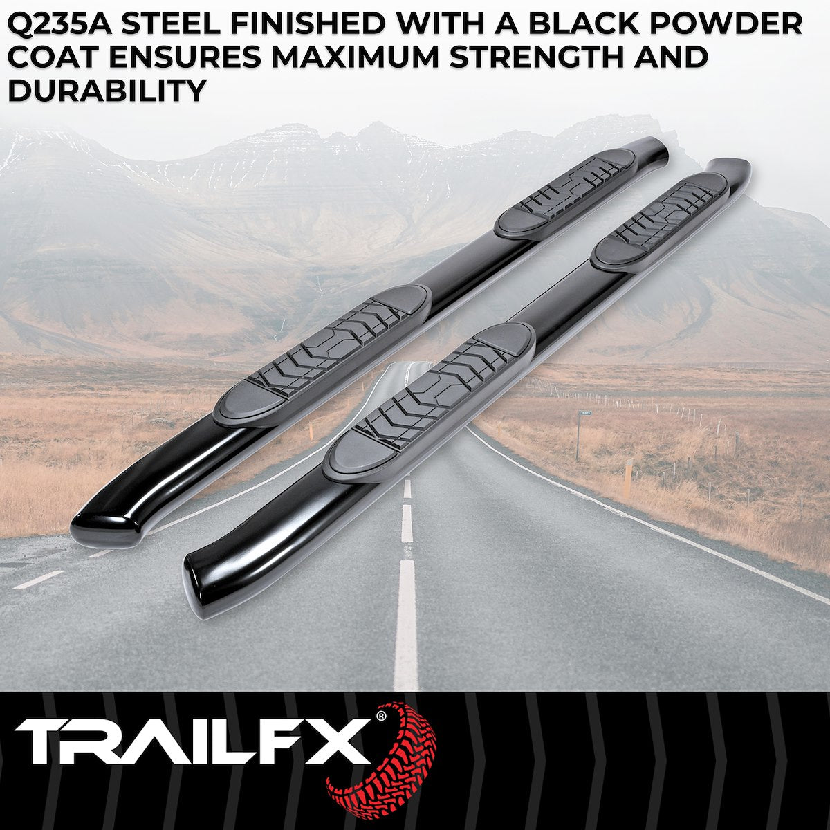 TrailFX Running Boards & Nerf Bars A7090B product image 2