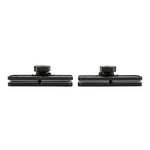 Camco Awning Fabric Clamp, Black, Set Of 2 - 42251