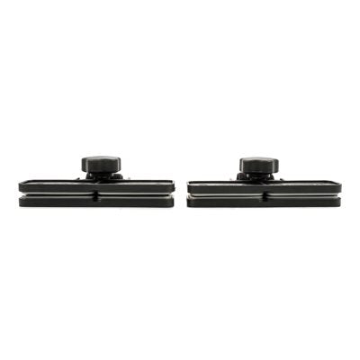 Camco Awning Fabric Clamp, Black, Set Of 2 - 42251