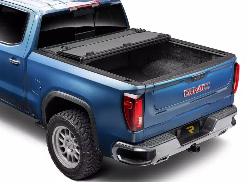 BAK Industries Tonneau Cover, BAKFlip MX4 EZ-Lift, 2 Folds/3 Panels, Textured Matte Black - 450339