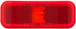 Optronics Clearance Light, MC44 SERIES, Incandescent, 4 in Length x 1-1/2 in Width x 15/16 in Depth - MC44RBP