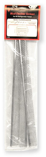 JCJ Enterprises Bug Screen - RV Appliance, 20 in Length x 1-1/4 in Width, Stainless Steel, Pack Of 3 - R-300