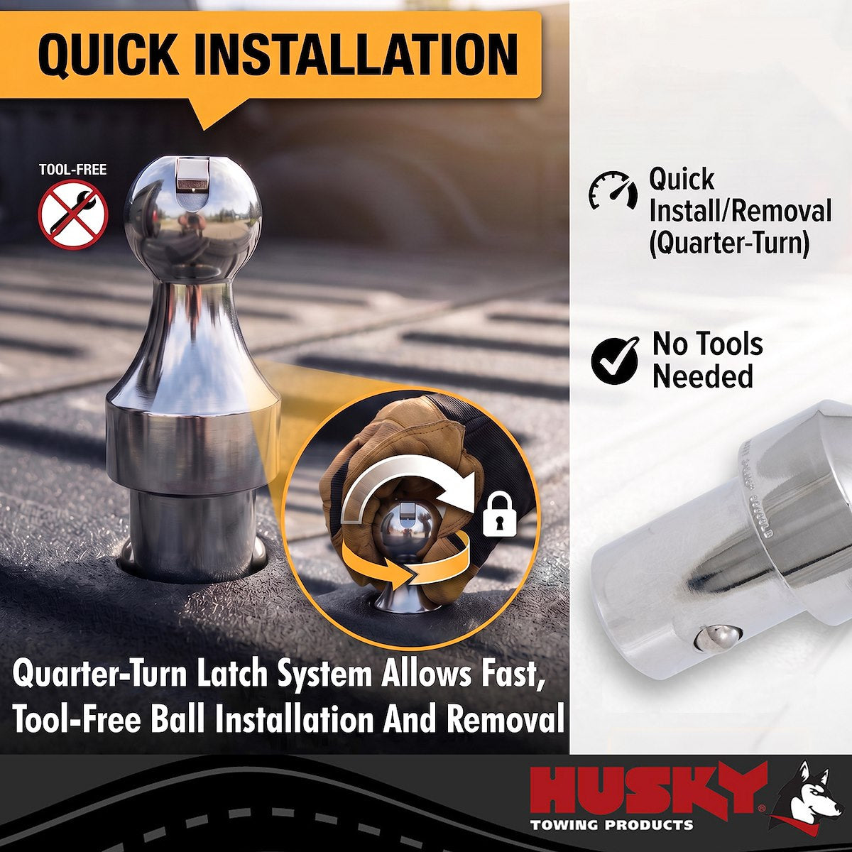 Husky Towing Fifth-Wheel & Gooseneck Components 33213 product image 6