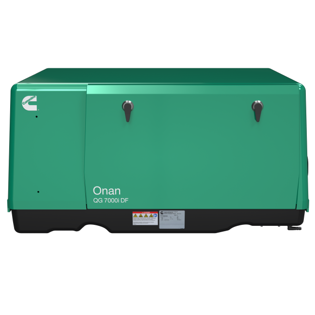 Cummins Power Generation Generator Power, Onan QG 7000i DF, 7000 Watt Rating, 120/240 V AC - 7.0HGLCA-8312