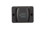 Scanstrut USB Outlet, 10 To 30 V DC Input Voltage(12/24 V System), 6 Ampere Input Current, 1.65 in Width x 1.73 in Height - SC-USB-F4