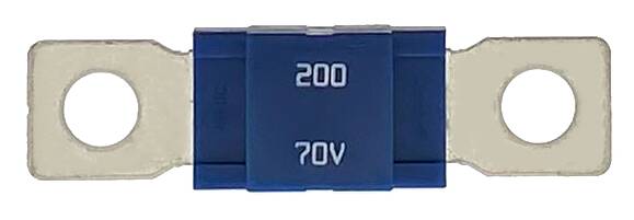 Blue Sea Fuse, 200 amp, 70 V DC - 5105-BSS