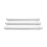 Camco Cabinet Content Brace, Bar Extends From 10 in Length to 17 in Length, White Plastic - 44063