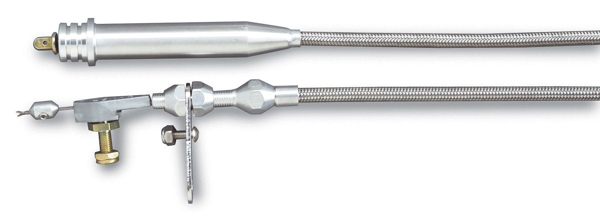 Lokar Auto Trans Kickdown Cable, For Use With 700R4 Transmission, Stainless Steel Housing - KD-2700HT