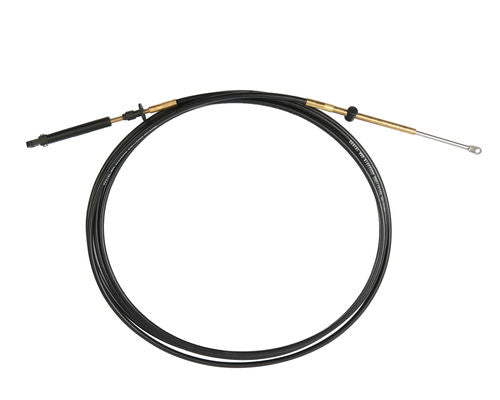 SeaStar Marine Engine Control Cable, 14 ft Length, Black, Stainless Steel - CCX20514