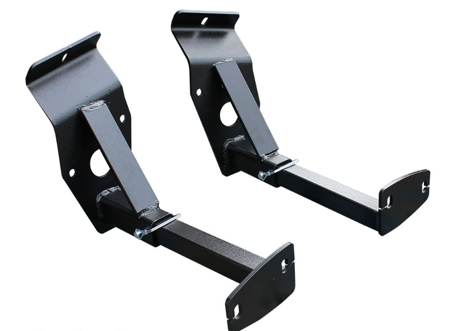 Torklift Camper Tie Down, No Drilling Required, Black, Forged Steel, Set Of 2 - D2130