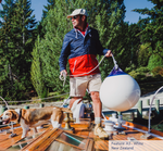 Polyform Mooring Buoy, A-Series, A-1 Model, 11 in Diameter x 15 in Length - 73-917-132