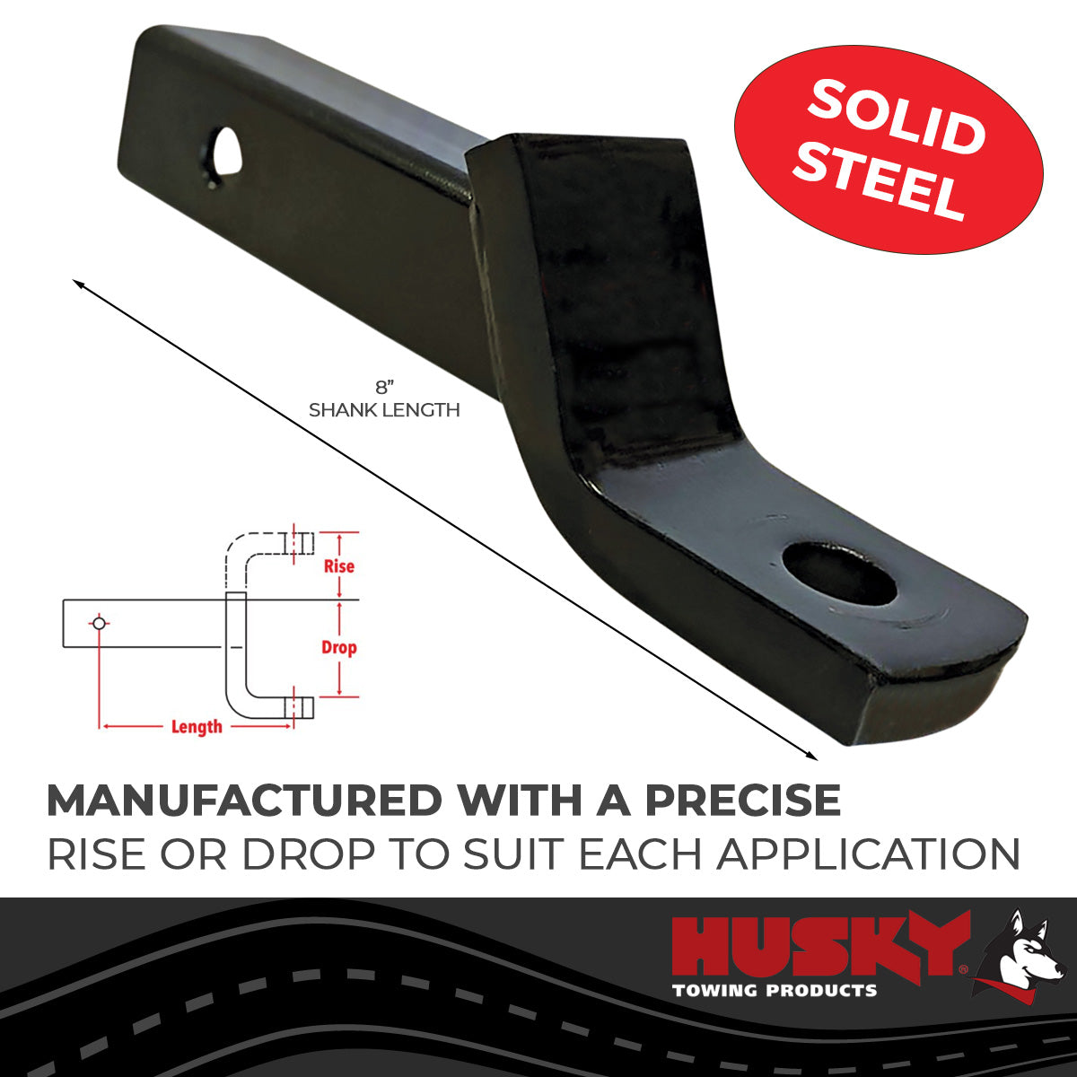 Husky Towing Ball Mounts, Hitch Balls & Shanks 31357 product image 2