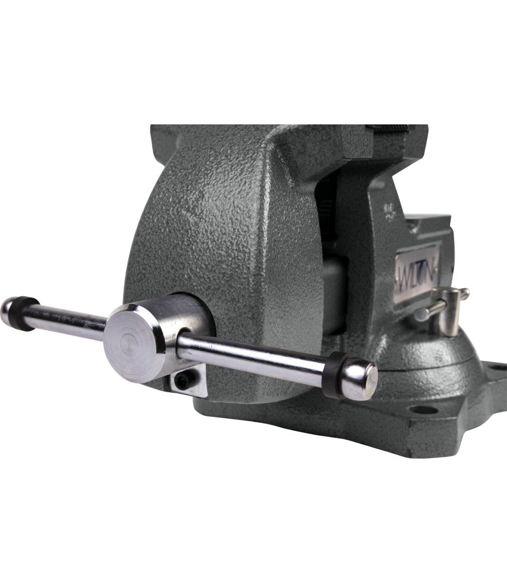 Wilton Tools JPW Industries Vise, 5-1/4 in Jaw Opening, 5 in Jaw Width, 3-3/4 in Throat Depth - 21400