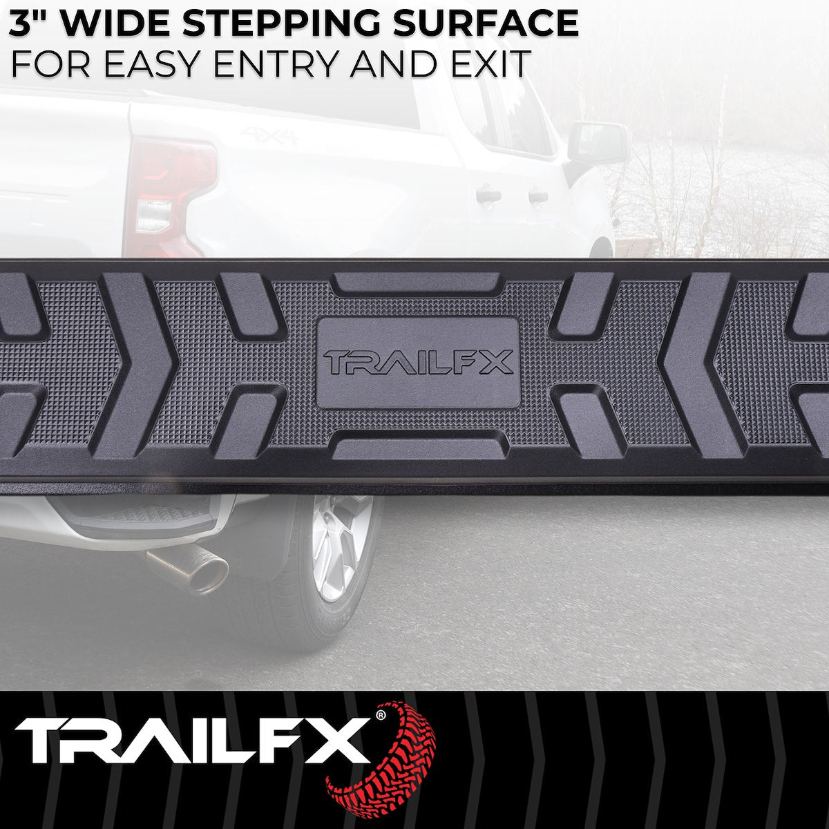 TrailFX Running Boards & Nerf Bars AL4005B product image 6