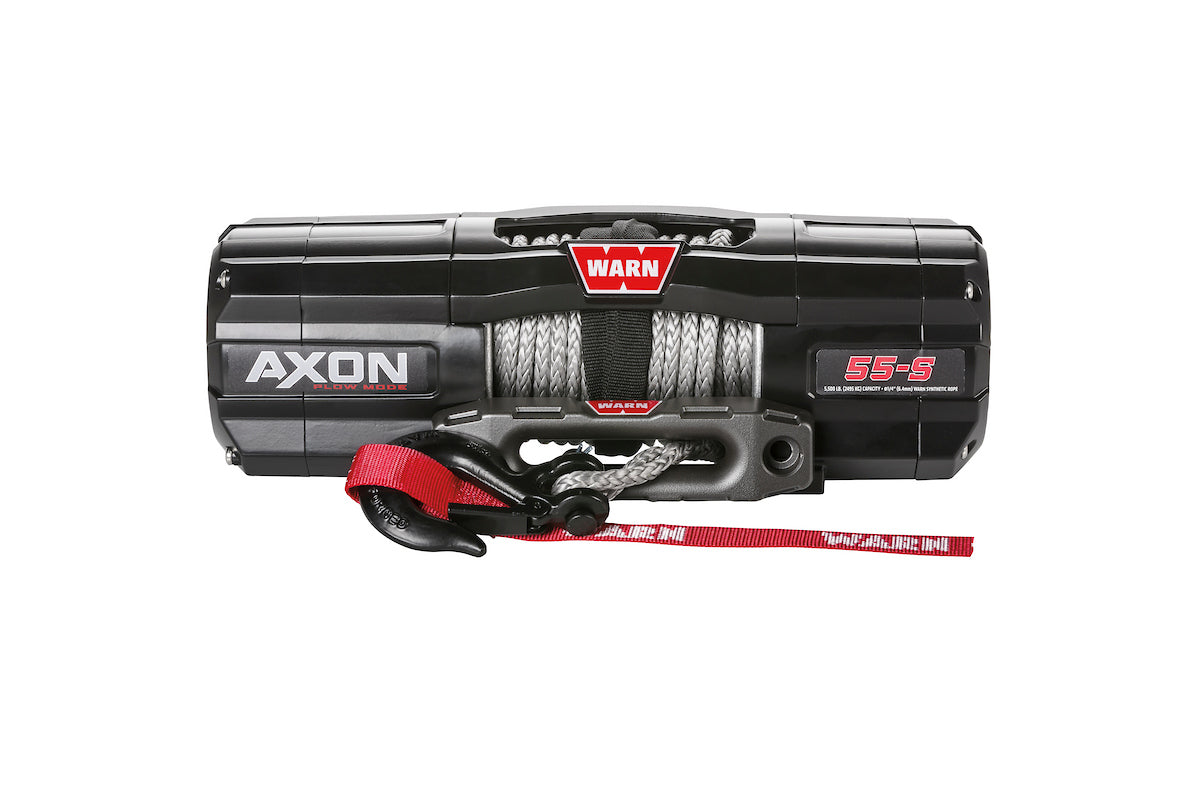 Warn Winch, AXON 55-S Series, 12 V Electric, 5500 lb Line Capacity - 110250