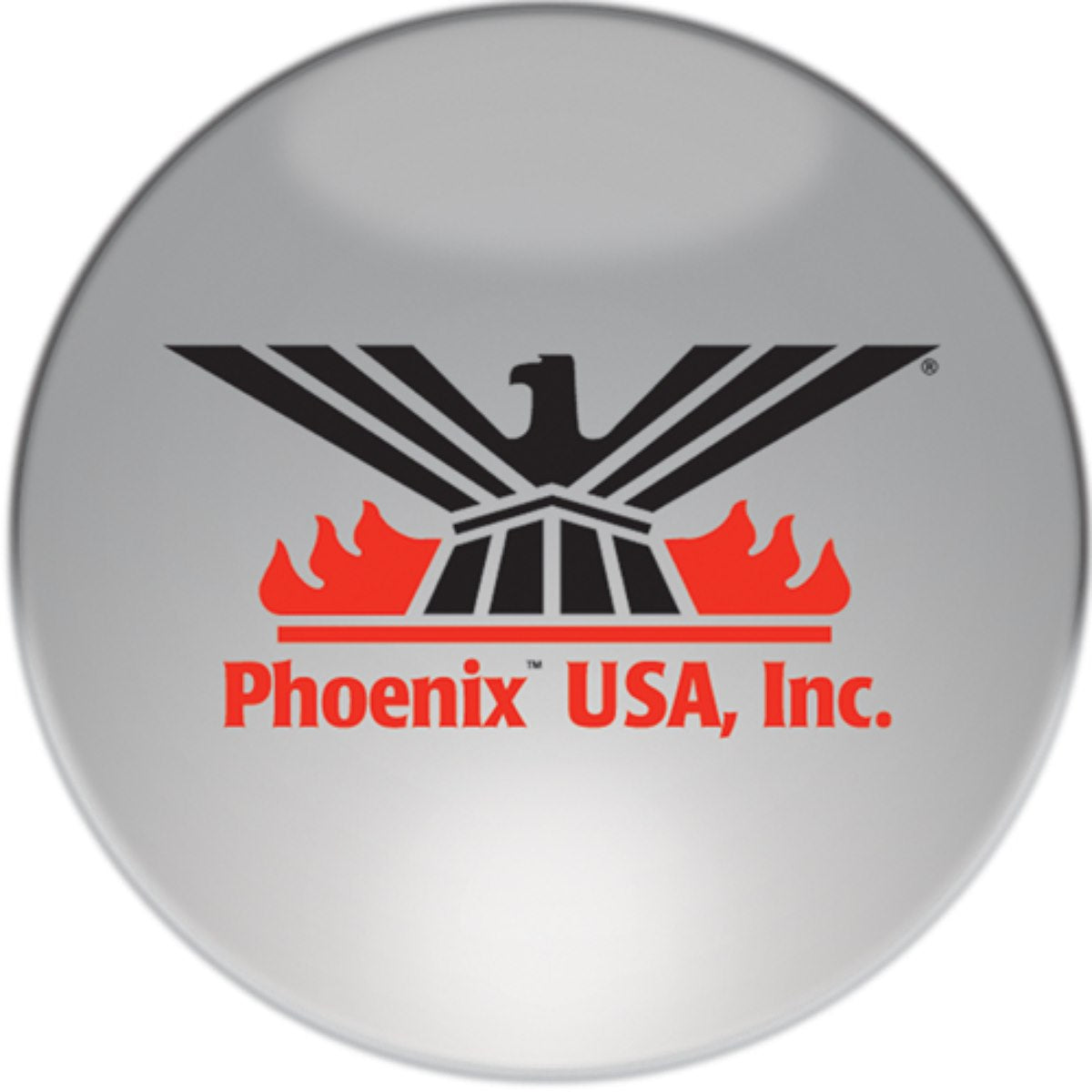 Phoenix USA Wheel Simulator, Fits 16 in Diameter 6 Lug Dual Wheels, Stainless Steel, Set Of 4 - NF14