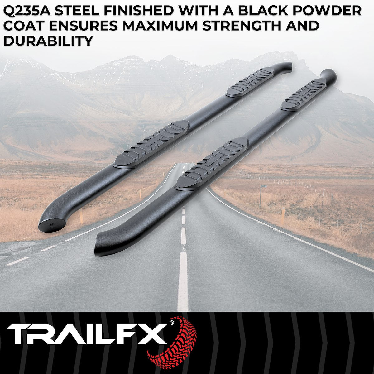 TrailFX Running Boards & Nerf Bars A1007B product image 2