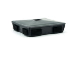 B&B Molders Sewer Hose Storage Carrier Cap, Use With 4 in Square Sewer Hose Bumper, Black - 94163