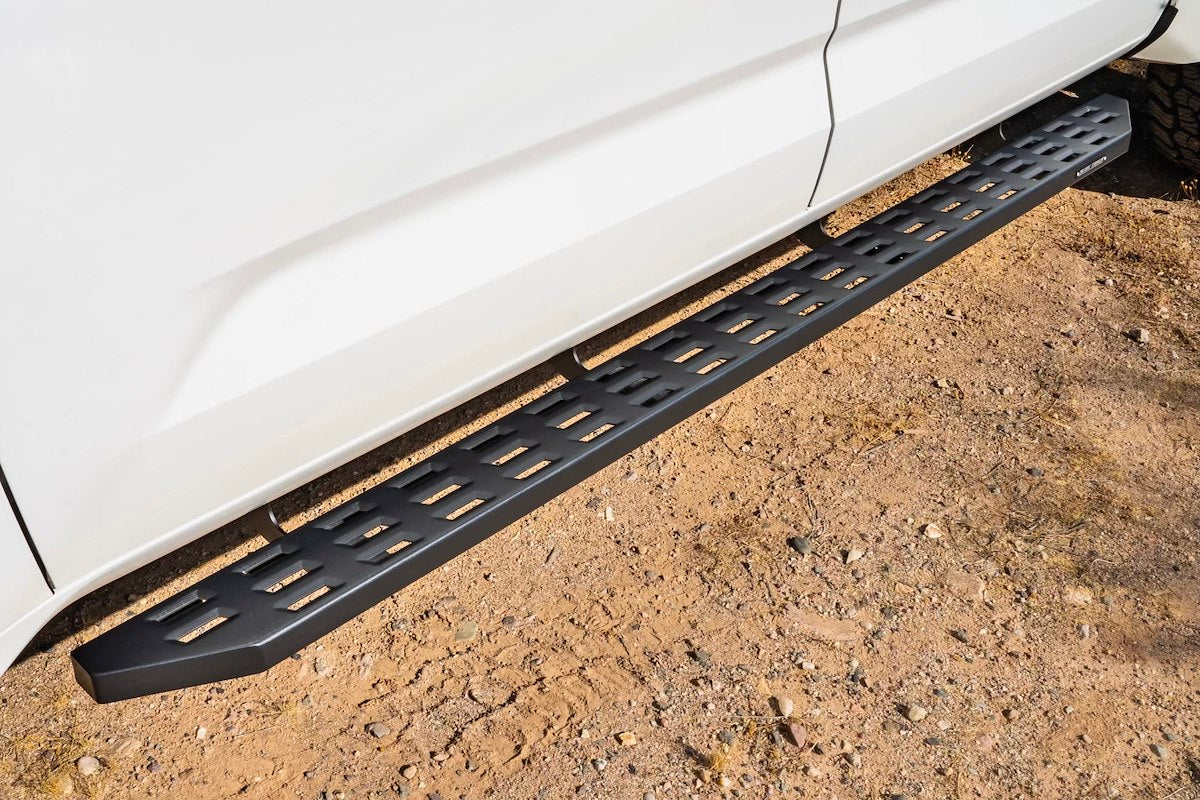 Raptor Series Running Board, Textured, Black, Aluminum - 2302-0602BT