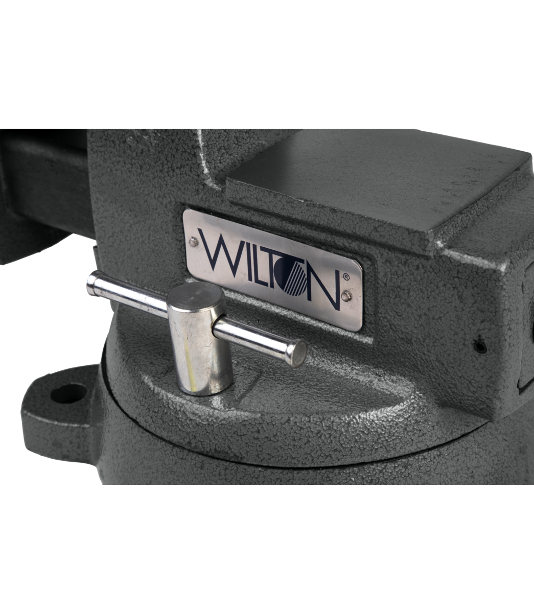 Wilton Tools JPW Industries Vise, 5-1/4 in Jaw Opening, 5 in Jaw Width, 3-3/4 in Throat Depth - 21400