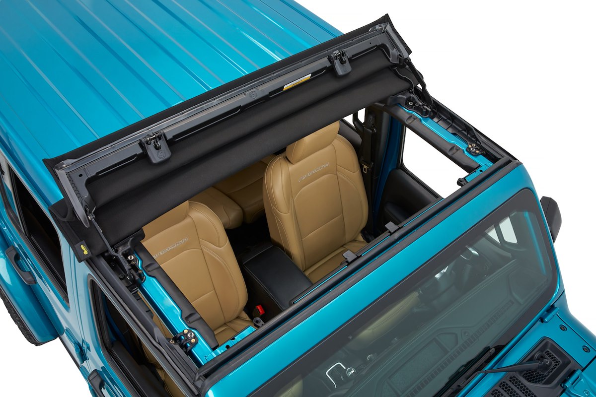 Bestop Soft Top, Black Twill - 52454-17