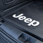 Plasticolor Cargo Area Liner, Black With White Jeep Logo, 35 in Length x 25 in Width, 1 Piece - 001806R01