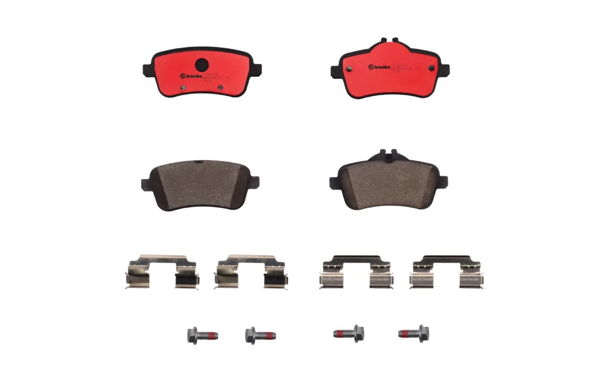 Brembo Brake Pad, FMSI Number D1630-8880, Ceramic, Set Of 4 - P50101N