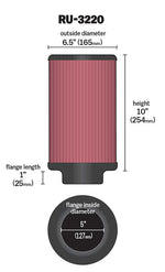 K&N Filters RU-3220 product image 3