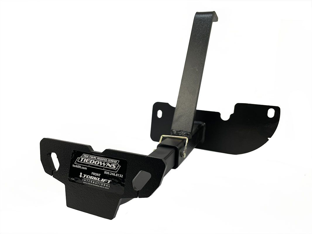 Torklift Camper Tie Down, No Drilling Required, Black, Forged Steel, Set Of 2 - D2101
