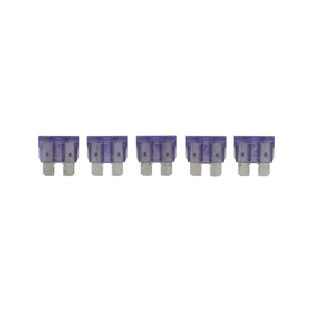 Bussmann Fuse, 3 amp, Pack Of 5 - BP/ATC-3-RP