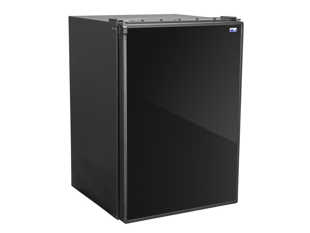Thetford/ Norcold Refrigerator, 3.7 Cubic ft, 12 V/24 V DC, Black Panel Door And Frame - 51132