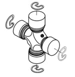 Dana - Spicer Universal Joint, Spicer Life Series, 1350 Design, 4 Smooth Round Bearings - 5-1350X