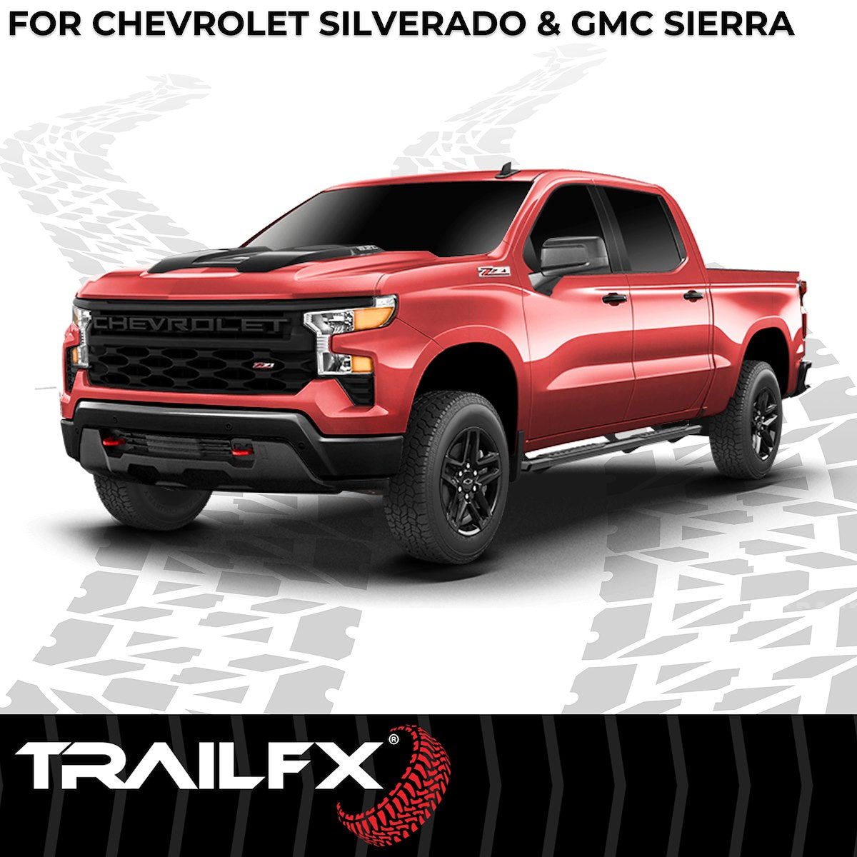 TrailFX Running Boards & Nerf Bars AL4003B product image 3