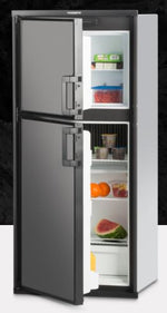 Dometic Refrigerator, Dual Compartment 2 Door Refrigerator With Freezer, 6 Cubic ft, 110 V AC - DM2672LB1