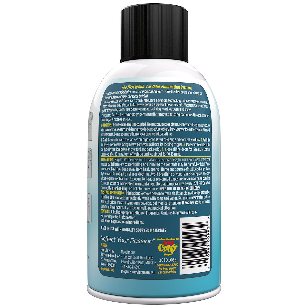 Meguiars Air Freshener, 2 oz - G16402