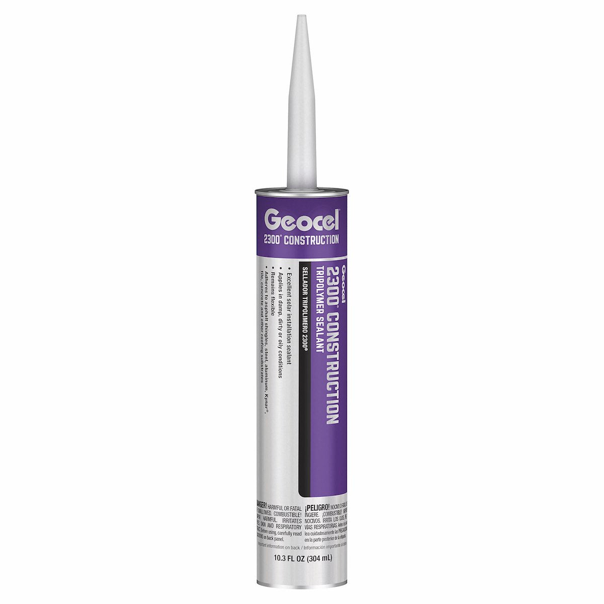 Geocel Caulk Sealant, 2300, 10.3 oz Cartridge - GC66100