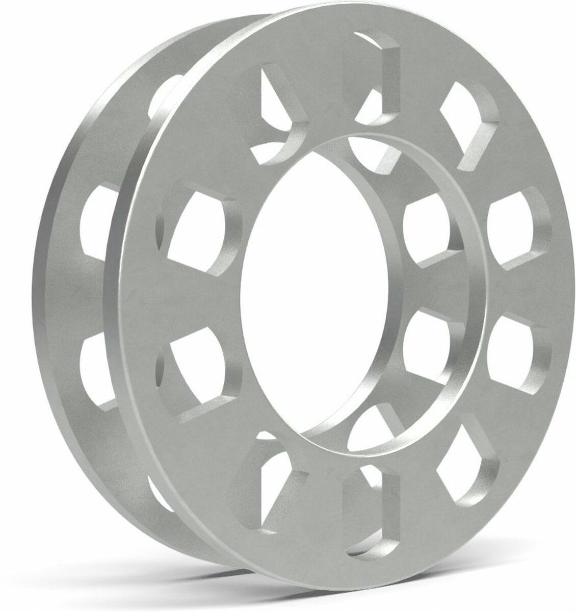 Coyote Wheel Accessories Wheel Spacer, 6 Millimeter/1/4 in Thickness, 89.00 Millimeter Hub Size, Die Cast Aluminum, Set Of 2 - 911125-A