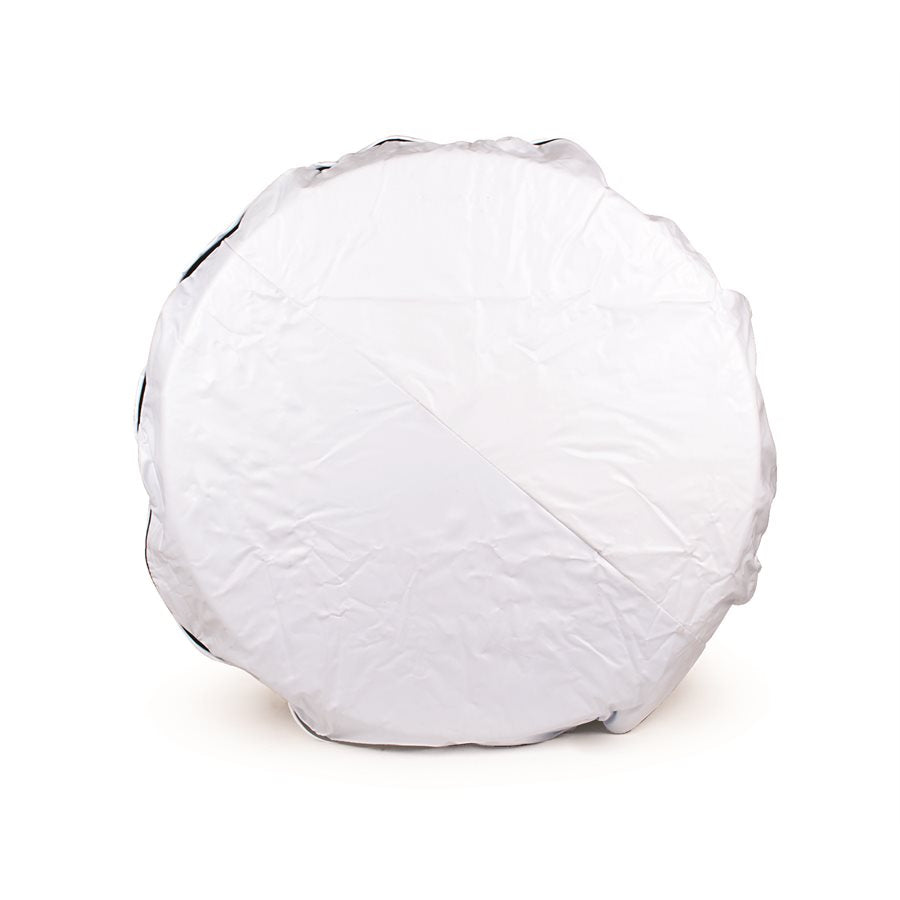Camco Spare Tire Cover, Fits 29-3/4 in Diameter Tires, Arctic White - 45343