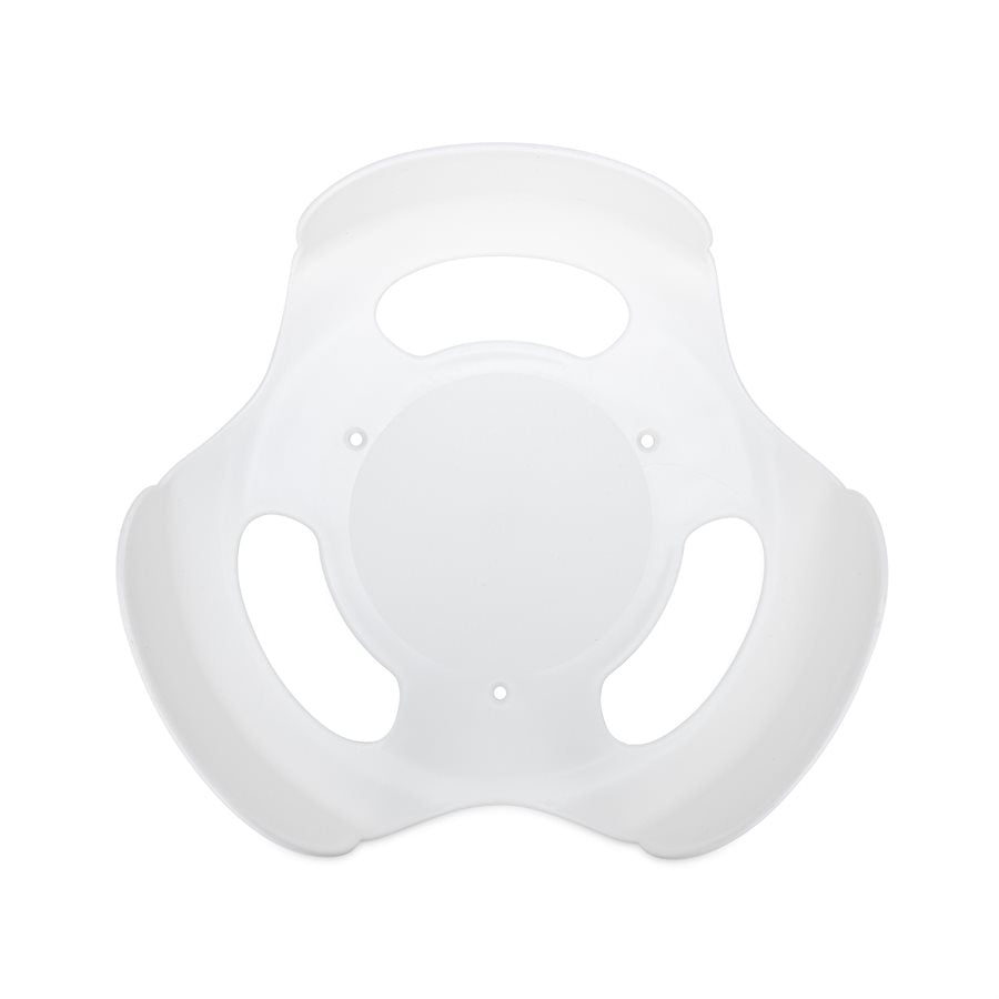 Camco Plate Holder, One For 7-1/4 in Plates and One For 10-1/4 in Plates, Bright White - 43601