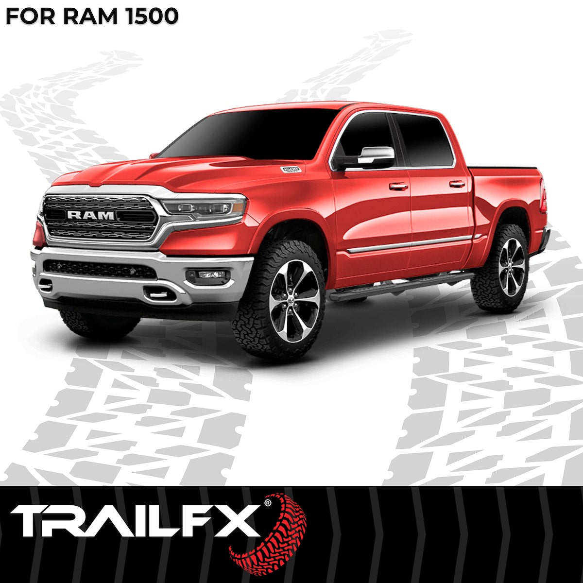 TrailFX Running Boards & Nerf Bars AL4010B product image 3