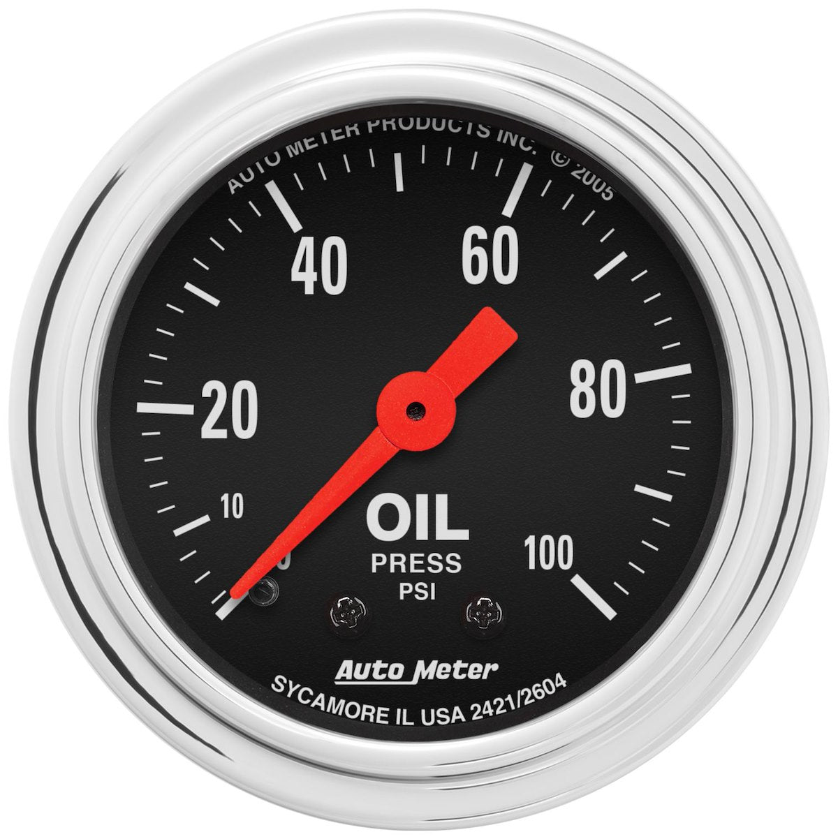 AutoMeter Engine Oil Pressure Gauge 2421 product image 1