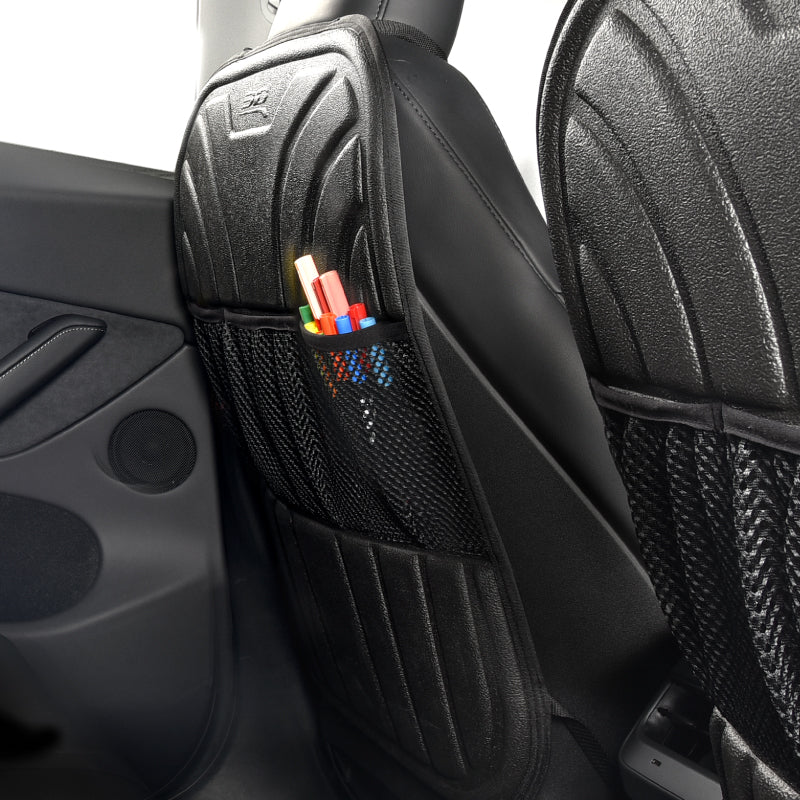 3D Mats Seat Back Protector, 20 in Width x 26 in Height, Black - 3175