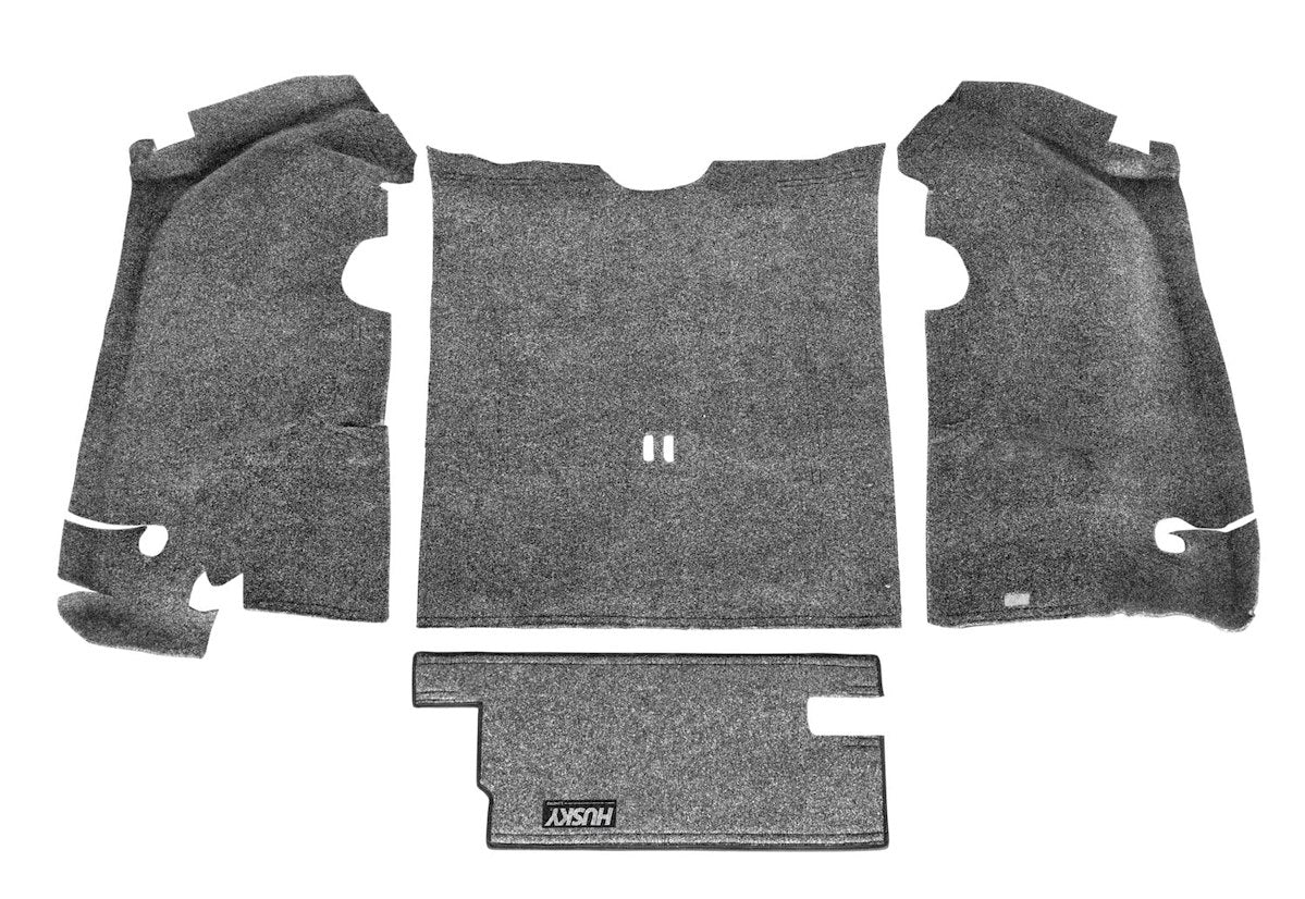 Husky Liners Carpet, 4 Piece Footwell/Cargo Floor/Tailgate Coverage - HBRTJ97R