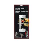 Camco Marine Barbeque Grill Mount, Adjustable From 1.4 in To .75 in, Stainless Steel And Aluminum - 58197