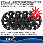 Coast2Coast Wheel Skins & Styled Wheel Covers IWCIMP409BLK product image 4