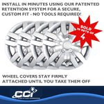 Coast2Coast Universal Wheel Covers IWC45516S product image 4