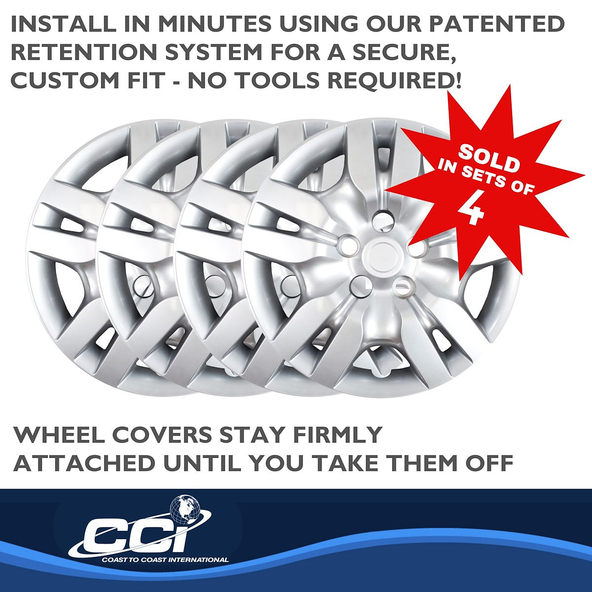 Coast2Coast Universal Wheel Covers IWC45516S product image 4